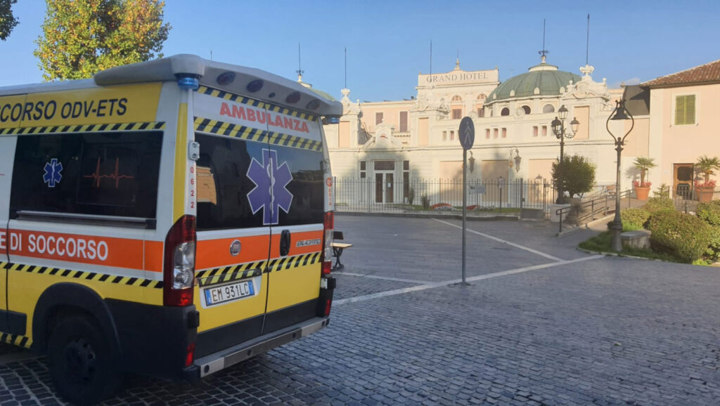 ambulanza di primo soccorso