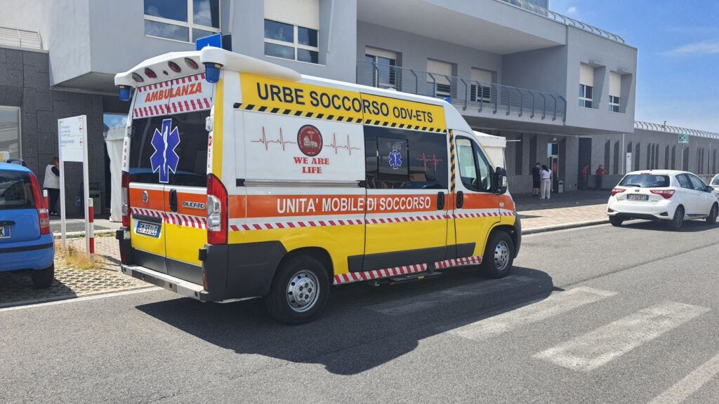 Ambulanza in ospedale