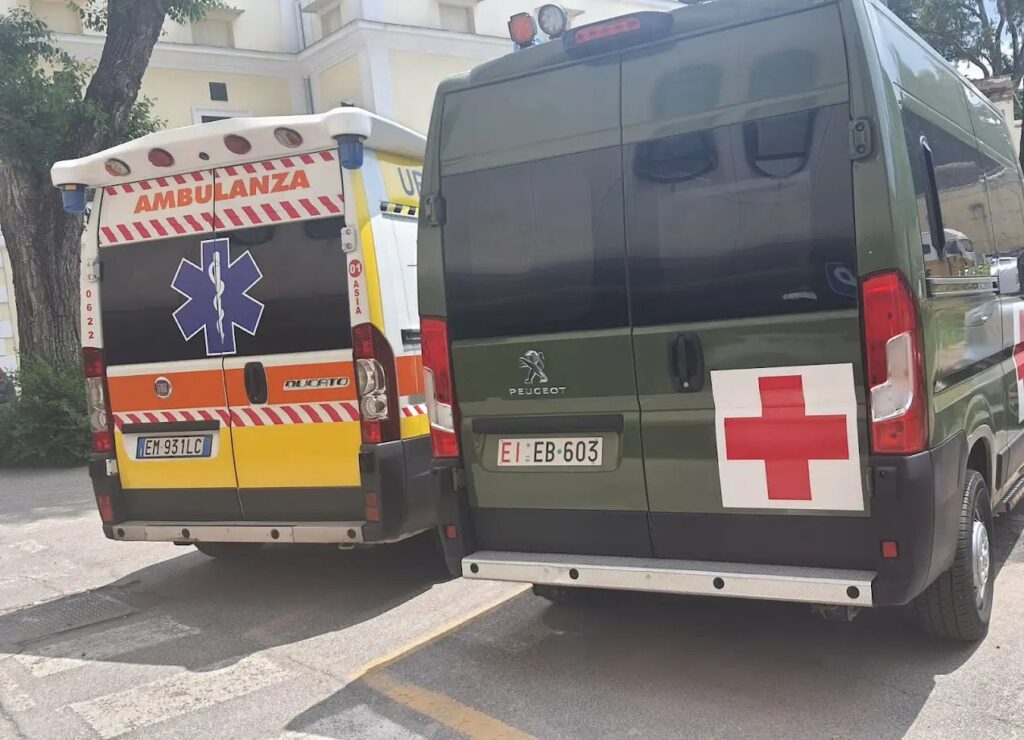Ambulanza trasporto in ospedale