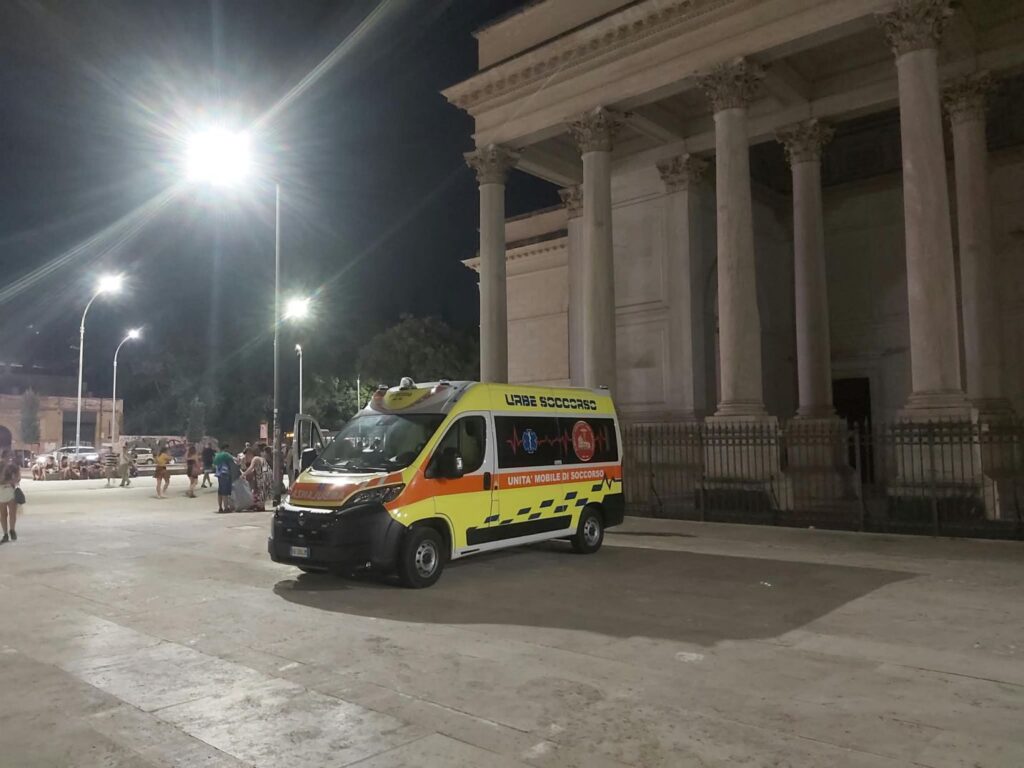 Ambulanza per un evento